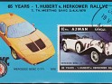 Ajman - 1970 - Coches - 2 RLS - Multicolor - Cars, Rallye - Michel 621 - Cars Mercedes Benz S 1922 & C-111 1970 Aniv. Hubert v. Herkomer Rallye - 0